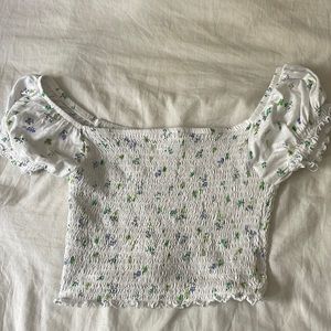 Pac sun off the shoulder crop top size M